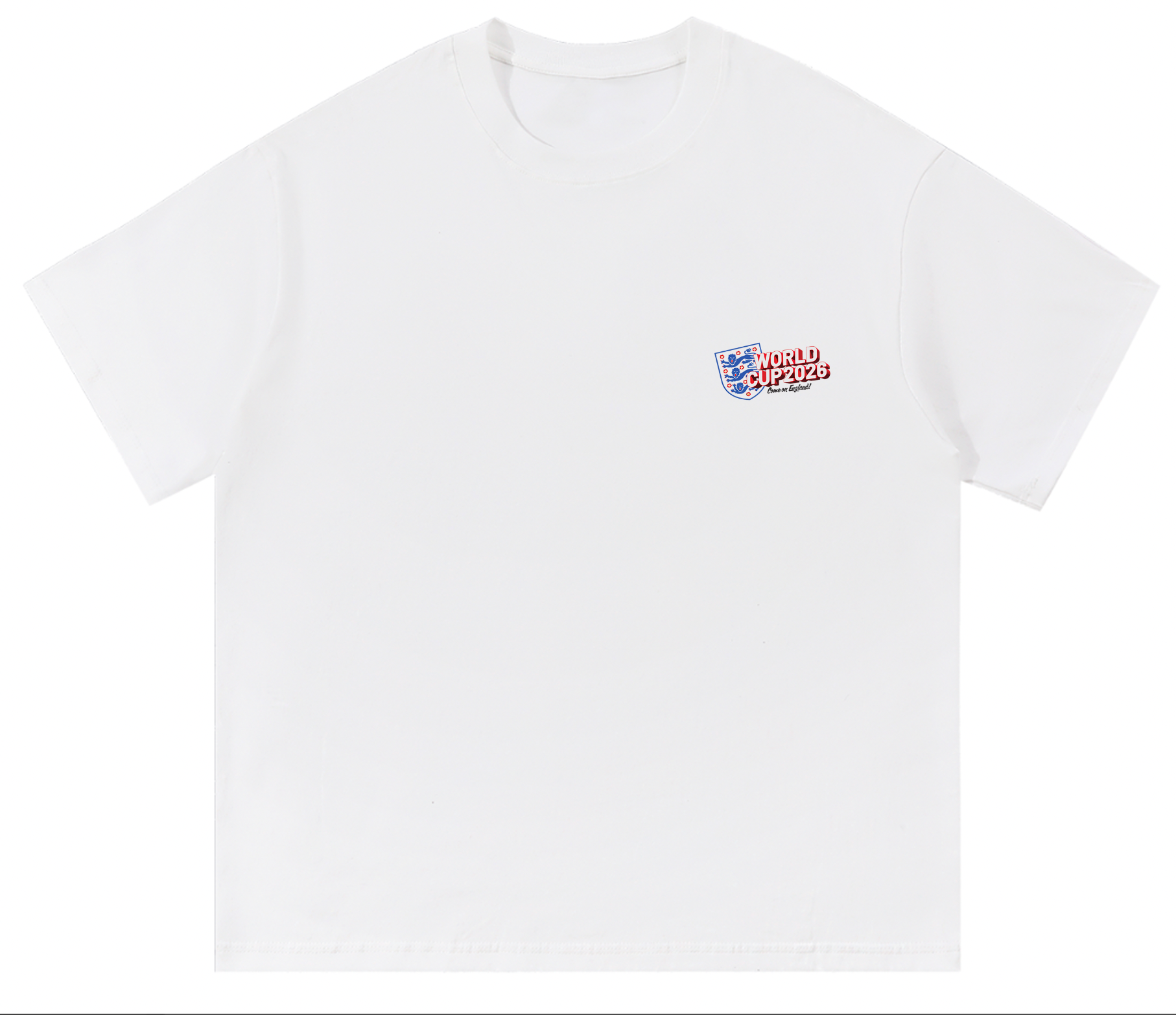 LIMITED EDITION ENGLAND SUPPORTERS WORLD CUP T-SHIRT